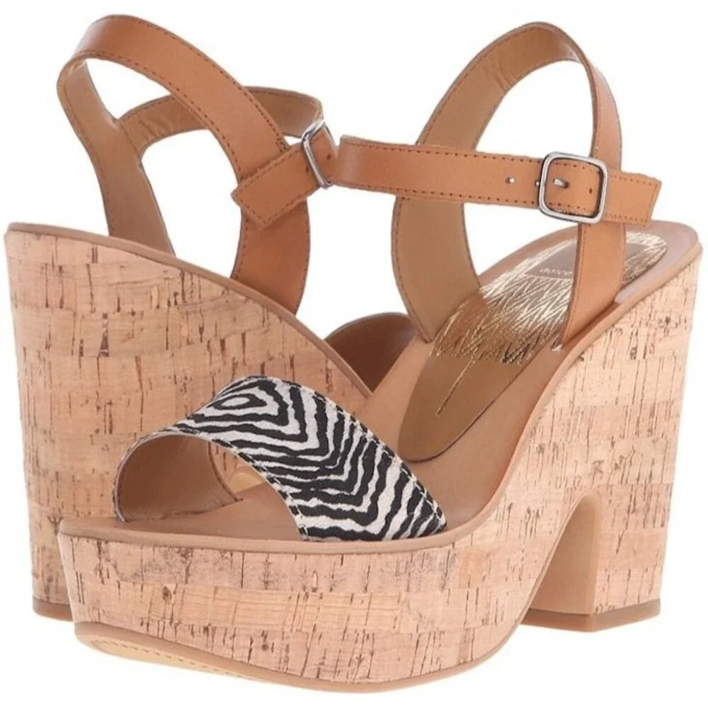 NWOB Dolce Vita Randi Wedge Platform Sandals